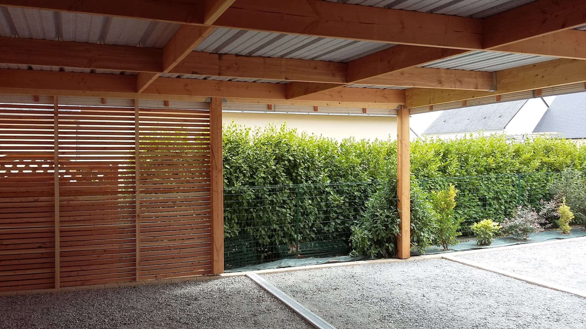 Photo d'un carport