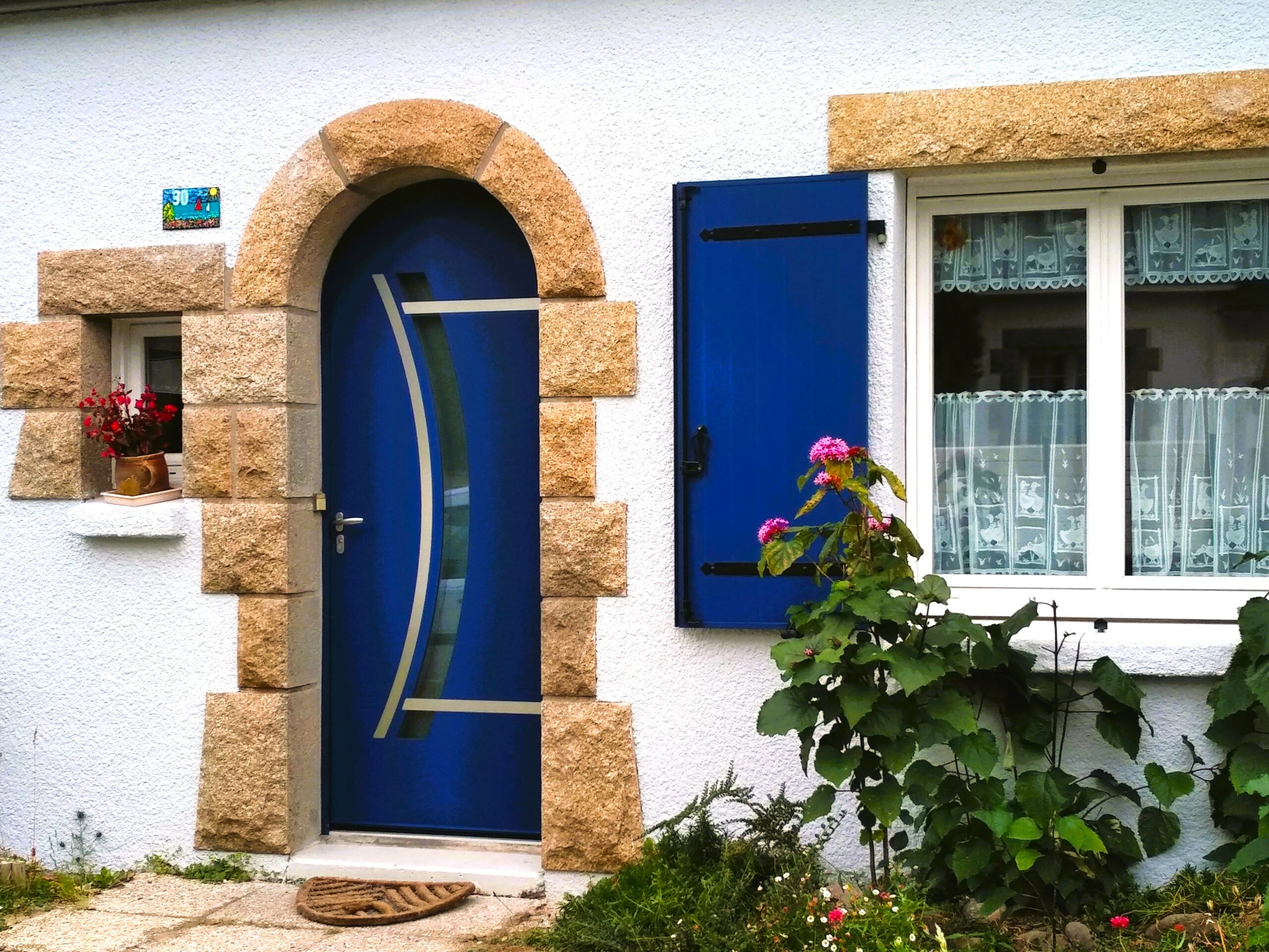 Photo porte d'entrée