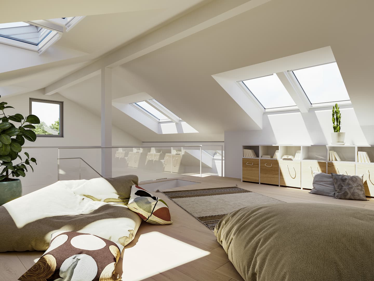 Photo Velux intérieure