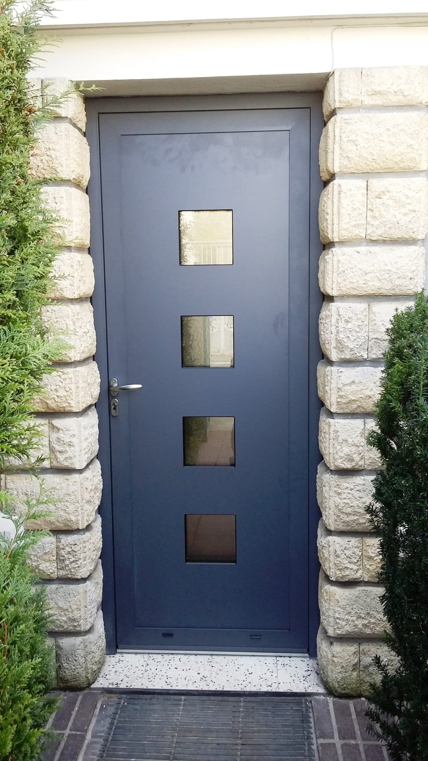 Réalisation d'une porte d'entrée